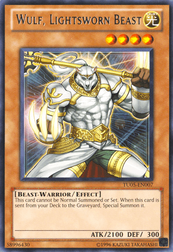 Wulf, Lightsworn Beast [TU05-EN007] Rare - Doe's Cards