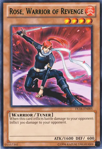 Rose, Warrior of Revenge (Green) [DL16-EN005] Rare - Doe's Cards