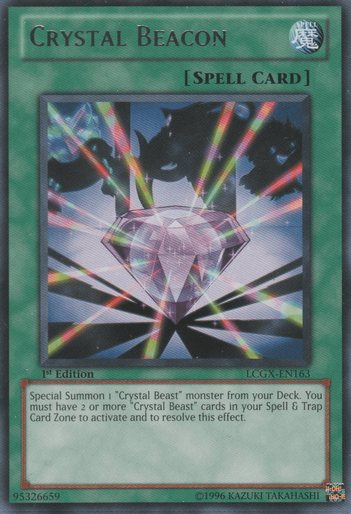 Crystal Beacon [LCGX-EN163] Rare - Doe's Cards