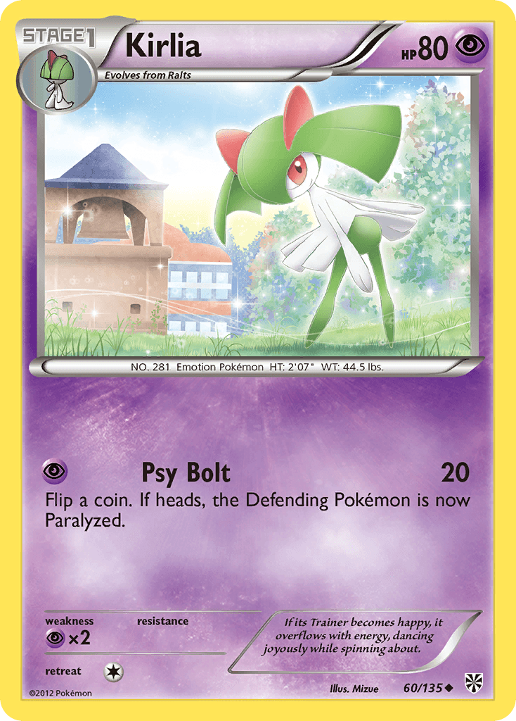 Kirlia (60/135) [Black & White: Plasma Storm] - Doe's Cards