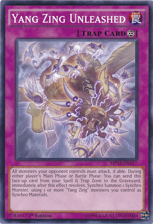 Yang Zing Unleashed [MP15-EN117] Common - Doe's Cards