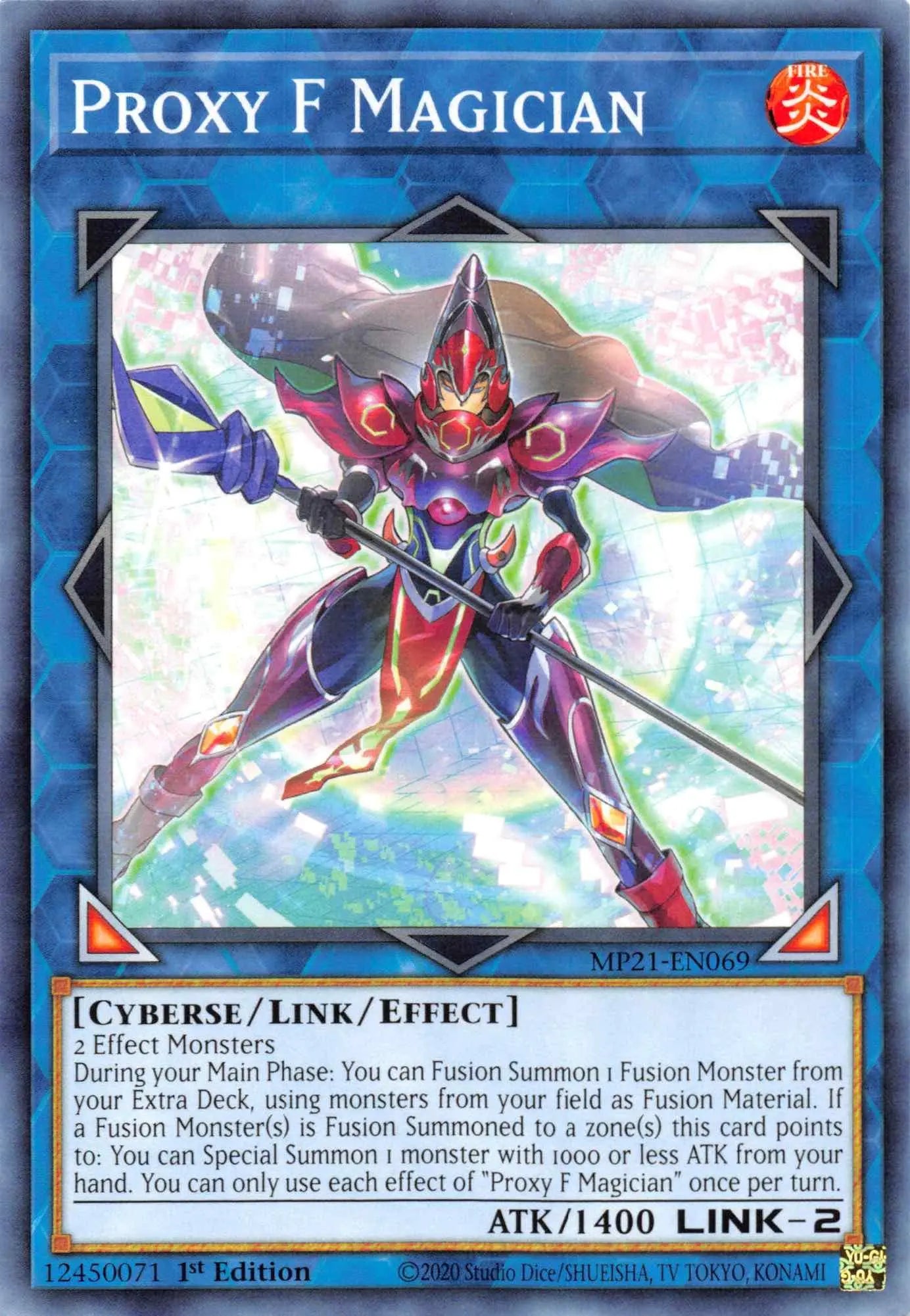 Proxy F Magician [MP21-EN069] Common - Doe's Cards