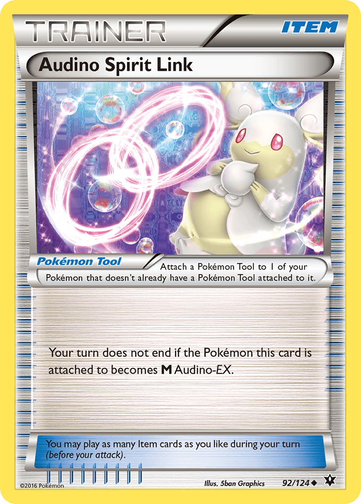 Audino Spirit Link (92/124) [XY: Fates Collide] - Doe's Cards