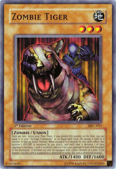 Zombie Tiger [MFC-011] Common - Doe's Cards