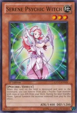 Serene Psychic Witch [EXVC-EN026] Common - Doe's Cards