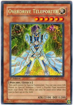 Overdrive Teleporter [CSOC-EN083] Secret Rare - Doe's Cards