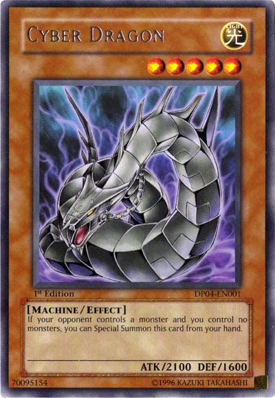 Cyber Dragon [DP04-EN001] Rare - Doe's Cards