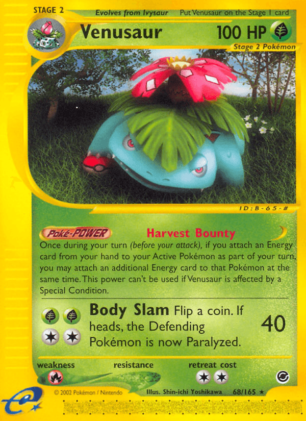 Venusaur (68/165) [Expedition: Base Set] - Doe's Cards