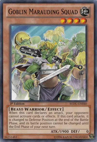 Goblin Marauding Squad [REDU-EN040] Common - Doe's Cards