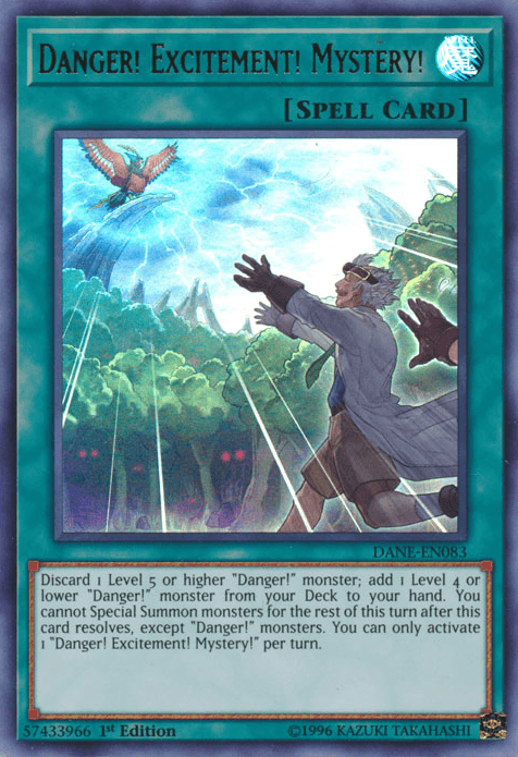 Danger! Excitement! Mystery! [DANE-EN083] Ultra Rare - Doe's Cards