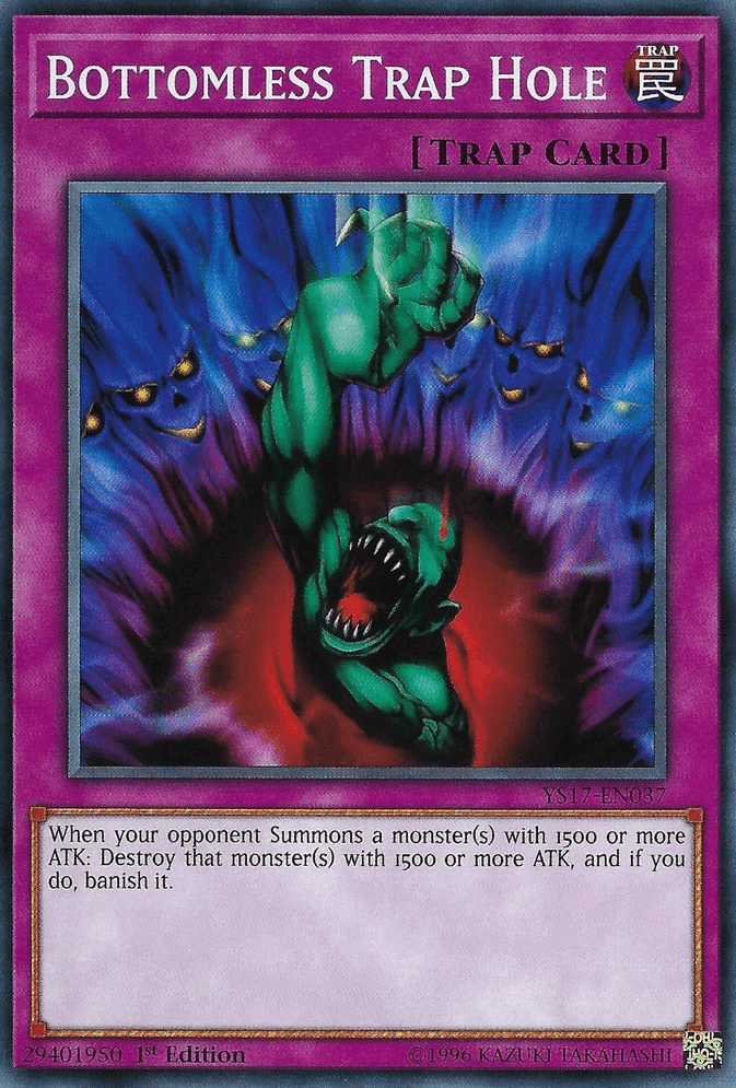 Bottomless Trap Hole [YS17-EN037] Common - Doe's Cards