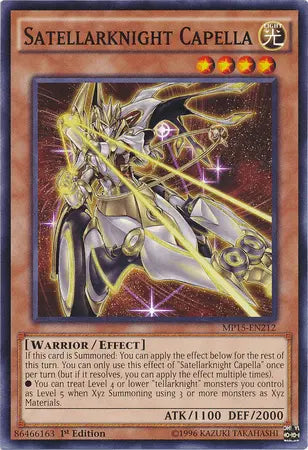 Satellarknight Capella [MP15-EN212] Common - Doe's Cards