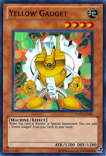 Yellow Gadget [TU07-EN003] Super Rare - Doe's Cards