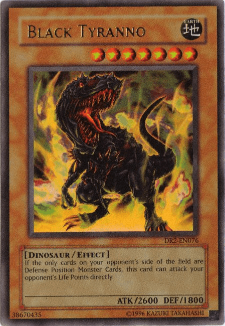 Black Tyranno [DR2-EN076] Ultra Rare - Doe's Cards