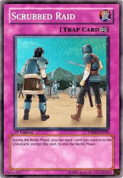 Scrubbed Raid [DP09-EN029] Super Rare - Doe's Cards