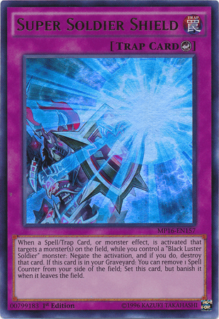 Super Soldier Shield [MP16-EN157] Ultra Rare - Doe's Cards