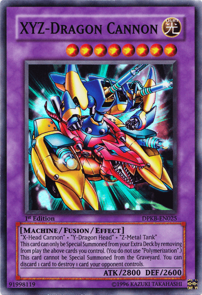 XYZ-Dragon Cannon [DPKB-EN025] Super Rare - Doe's Cards