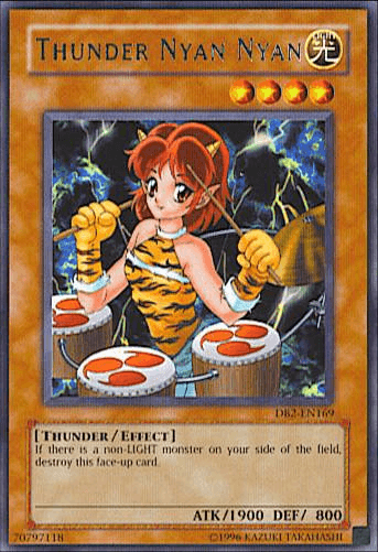 Thunder Nyan Nyan [DB2-EN169] Rare - Doe's Cards