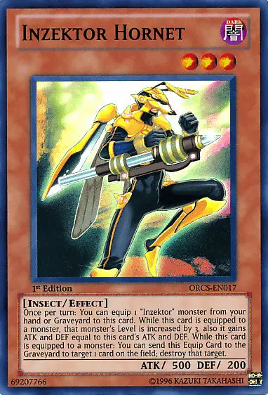Inzektor Hornet [ORCS-EN017] Super Rare - Doe's Cards