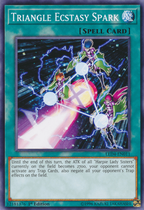 Triangle Ecstasy Spark [LED4-EN011] Common - Doe's Cards