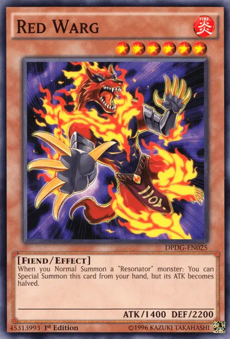 Red Warg [DPDG-EN025] Common - Doe's Cards