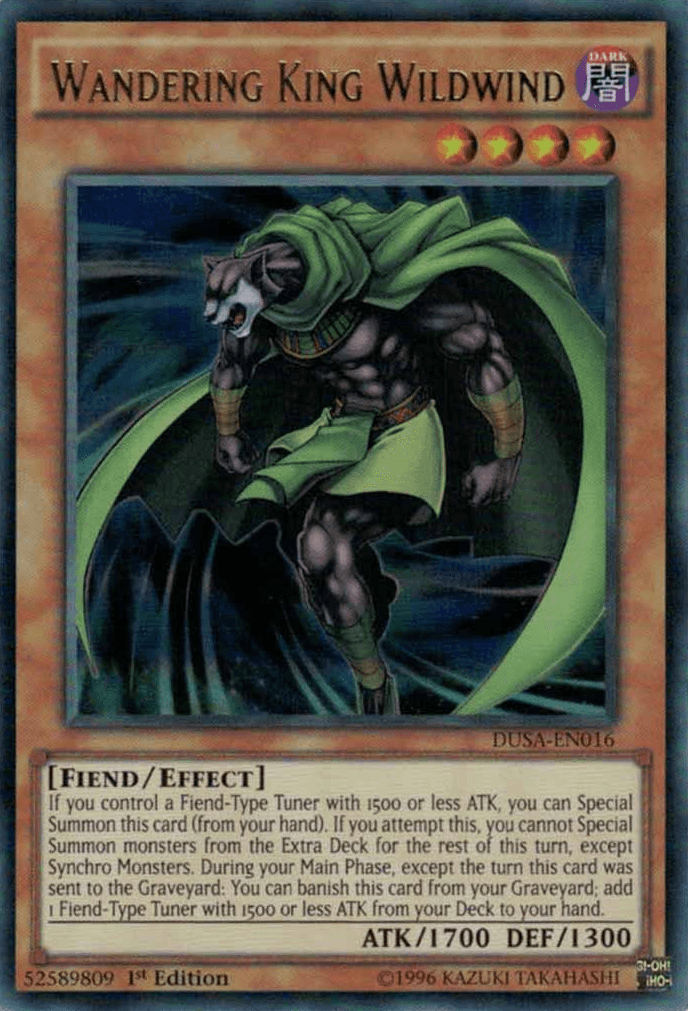 Wandering King Wildwind [DUSA-EN016] Ultra Rare - Doe's Cards