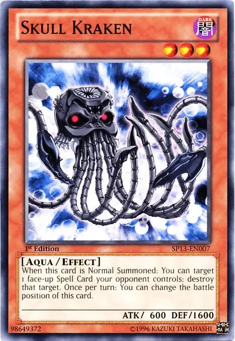 Skull Kraken [SP13-EN007] Common - Doe's Cards