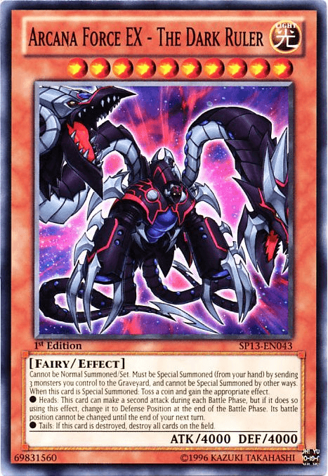 Arcana Force EX - The Dark Ruler [SP13-EN043] Common - Doe's Cards