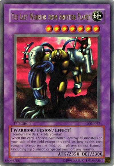 The Last Warrior from Another Planet [LON-077] Ultra Rare - Doe's Cards