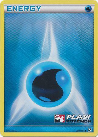 Water Energy (107/114) (Play Pokemon Promo) [Black & White: Base Set] - Doe's Cards