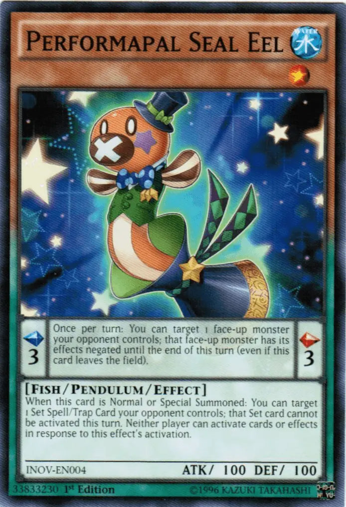 Performapal Seal Eel [INOV-EN004] Common - Doe's Cards