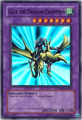 Gaia the Dragon Champion [RP01-EN022] Super Rare - Doe's Cards