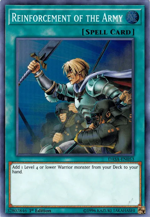 Reinforcement of the Army [DASA-EN053] Super Rare - Doe's Cards