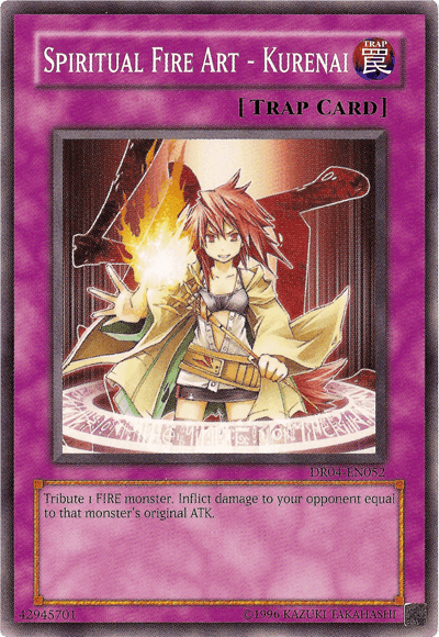 Spiritual Fire Art - Kurenai [DR04-EN052] Common - Doe's Cards