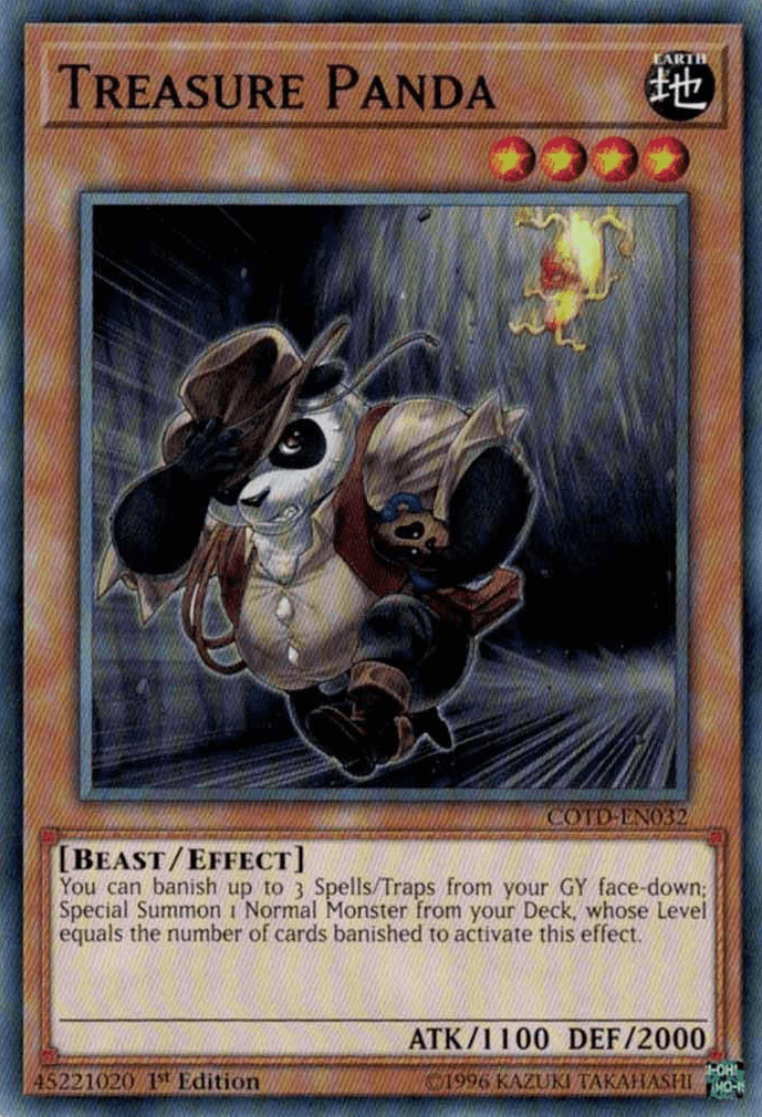 Treasure Panda [COTD-EN032] Common - Doe's Cards