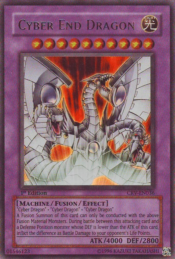Cyber End Dragon [CRV-EN036] Ultra Rare - Doe's Cards