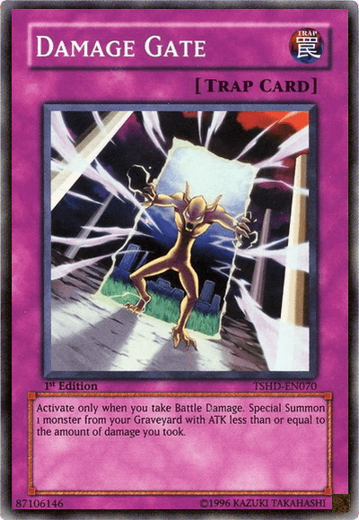 Damage Gate [TSHD-EN070] Super Rare - Doe's Cards