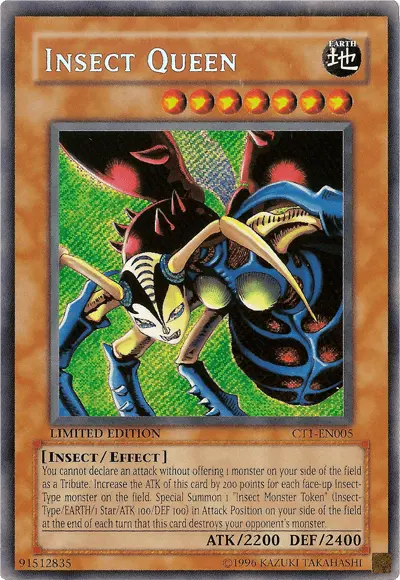 Insect Queen [CT1-EN005] Secret Rare - Doe's Cards