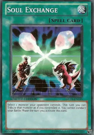 Soul Exchange [GLD4-EN035] Common - Doe's Cards