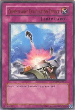 Compulsory Evacuation Device (Bronze) [DL09-EN019] Rare - Doe's Cards