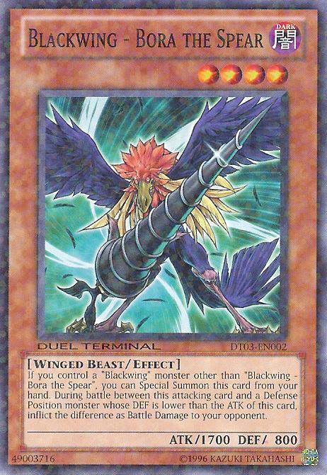 Blackwing - Bora the Spear [DT03-EN002] Common - Doe's Cards