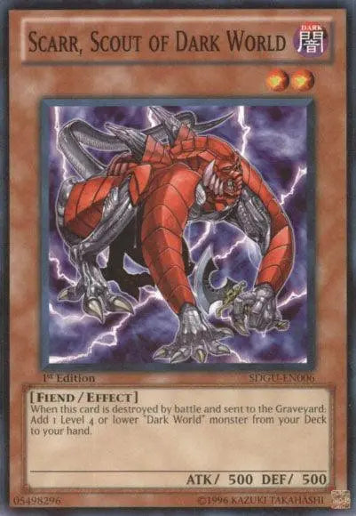 Scarr, Scout of Dark World [SDGU-EN006] Common - Doe's Cards