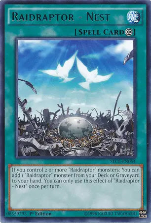 Raidraptor - Nest [SECE-EN054] Rare - Doe's Cards