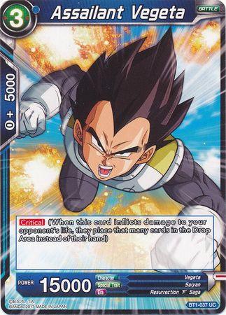 Assailant Vegeta (BT1-037) [Galactic Battle] - Doe's Cards