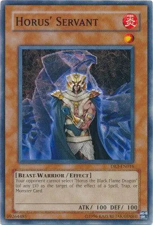 Horus' Servant [DR3-EN016] Common - Doe's Cards