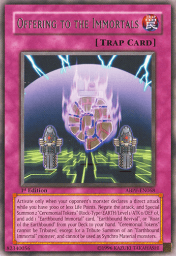 Offering to the Immortals [ABPF-EN068] Rare - Doe's Cards