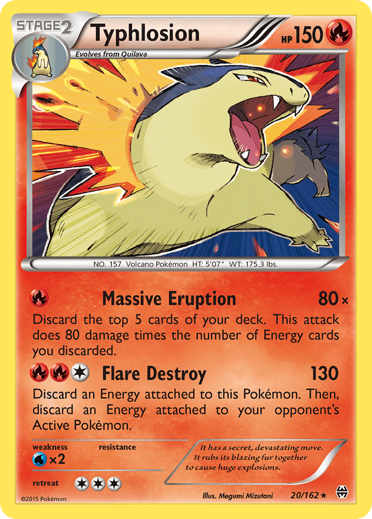 Typhlosion (20/162) [XY: BREAKthrough] - Doe's Cards