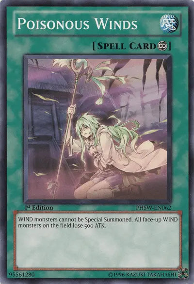 Poisonous Winds [PHSW-EN062] Common - Doe's Cards