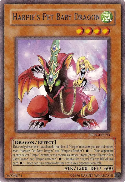 Harpie's Pet Baby Dragon [DR04-EN193] Rare - Doe's Cards