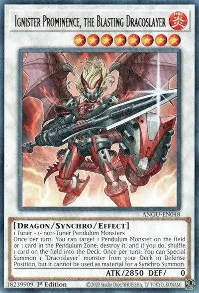 Ignister Prominence, the Blasting Dracoslayer (Rare) [ANGU-EN048] Rare - Doe's Cards